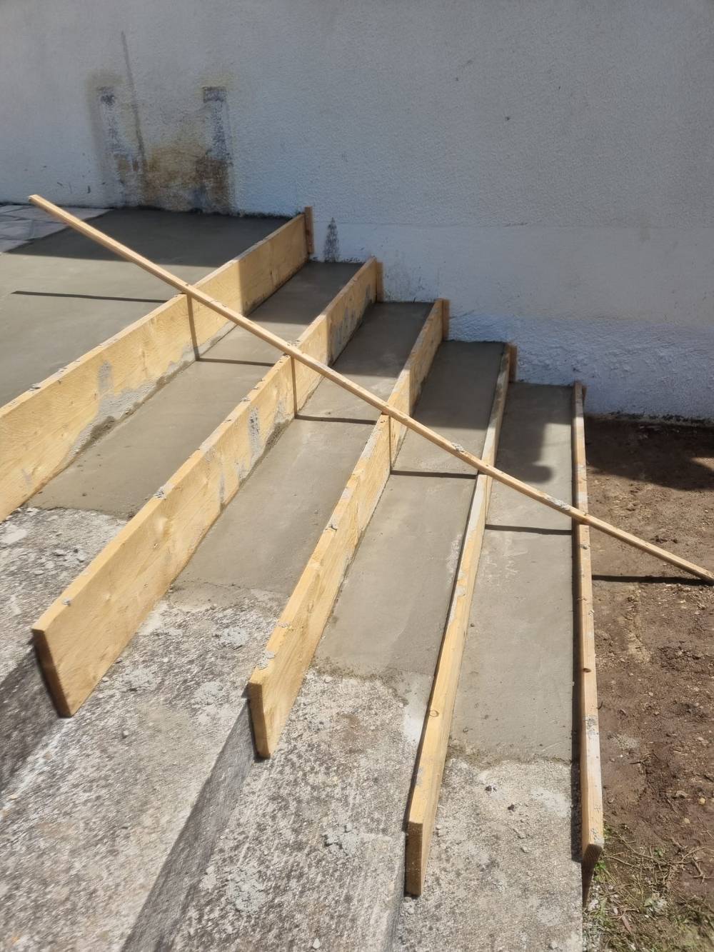 Modification et agrandissement d'une terrasse 1ere partie malesherbes - 4